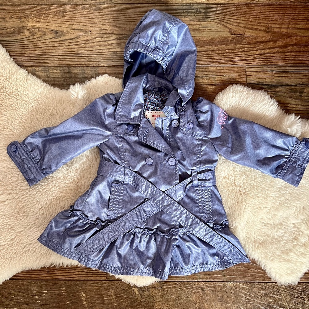 Mexx Silver-Blue Spring Coat - Baby